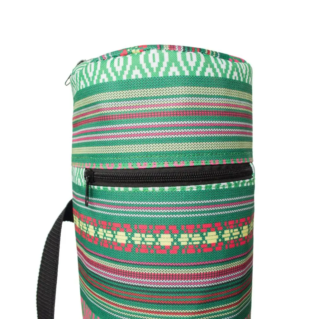 

Yoga Mat Full Zip Carrier Bag With Adjustable Shoulder Strap, Phone