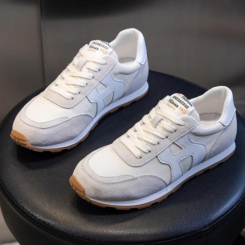 

Genuine Leather Women's Shoes Autumn New Casual Running Sneakers Women's Lace-up Shallow Mouth Women's Shoes Women Shoes