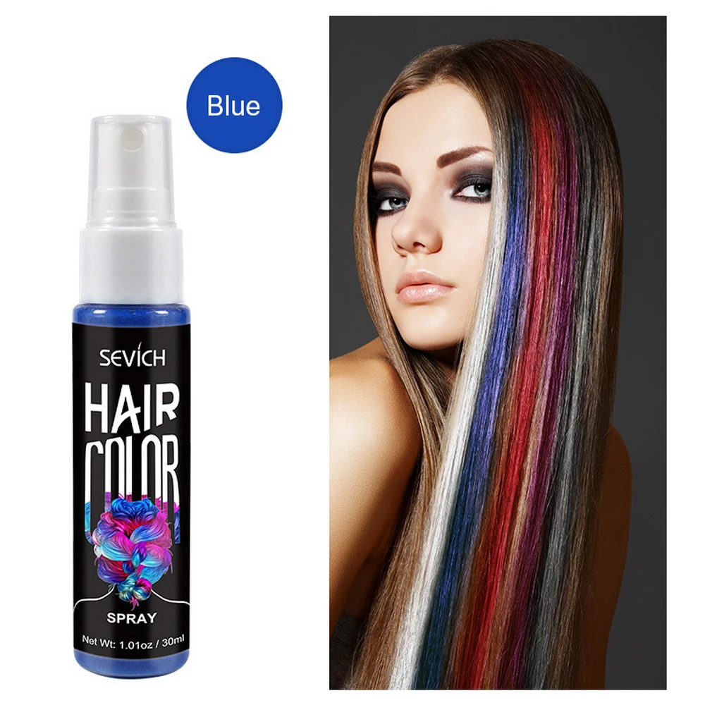 5-color One Time Hair Color Spray 30ml Dye Temporary DIY Washable One-time for Unisex Hot Sell | Красота и здоровье