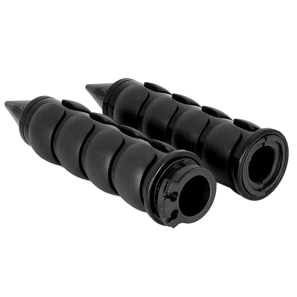 

Black Motorcycle Hand Grips Cushion Handlebar Throttle 22MM 7/8"