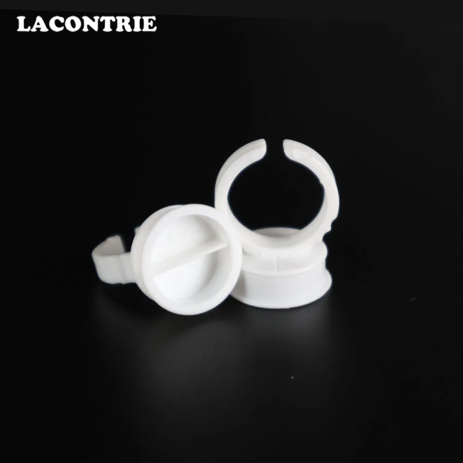 100 шт. держатель для наращивания клея одноразовый контейнер кольцо ресниц поддон