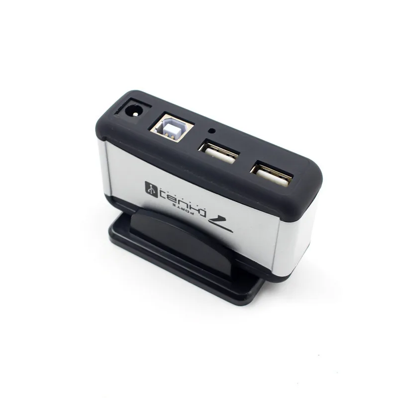 Высокоскоростной USB разветвитель 7 портов 2 0 100 В переменного тока с вилкой