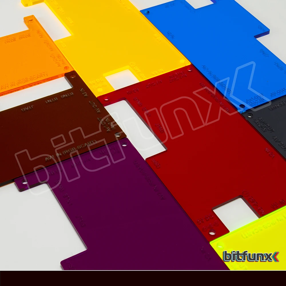 Bitfunx OSSC красочные замена чехол Комплект для с открытым исходным кодом