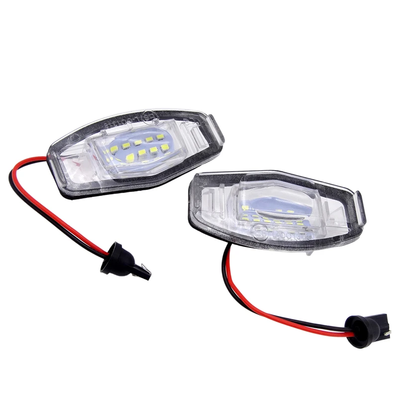 Автомобильный светодиодный номерной знак 12 В 2 шт. освещение для Honda Accord Civic City Odyssey