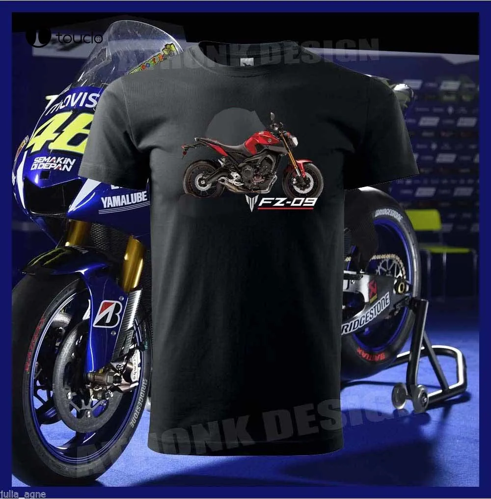 

Summer T-Shirt Fz-09 Hyper Naked Motorcycle T-Shirt Fz-09 Biker Fans Funny Tee Shirt Custom aldult Teen unisex fashion funny new