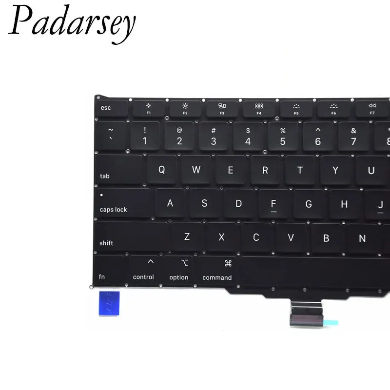 Сменная клавиатура Padarsey с подсветкой совместимая MacBook Air 13 дюймов Retina A2179 2020