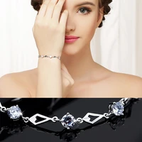 semi precious stones women bracelets on hand chain bangles jewelry aesthetic fashion female popular now new 2021 vintage