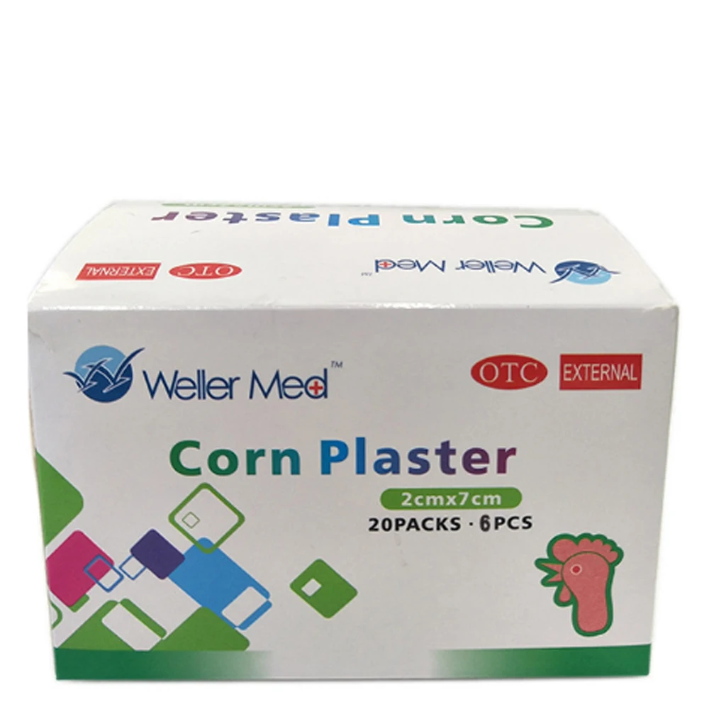 24 шт./лот ручная ножка кукуруза кокон наклейка традиционная медицинская для