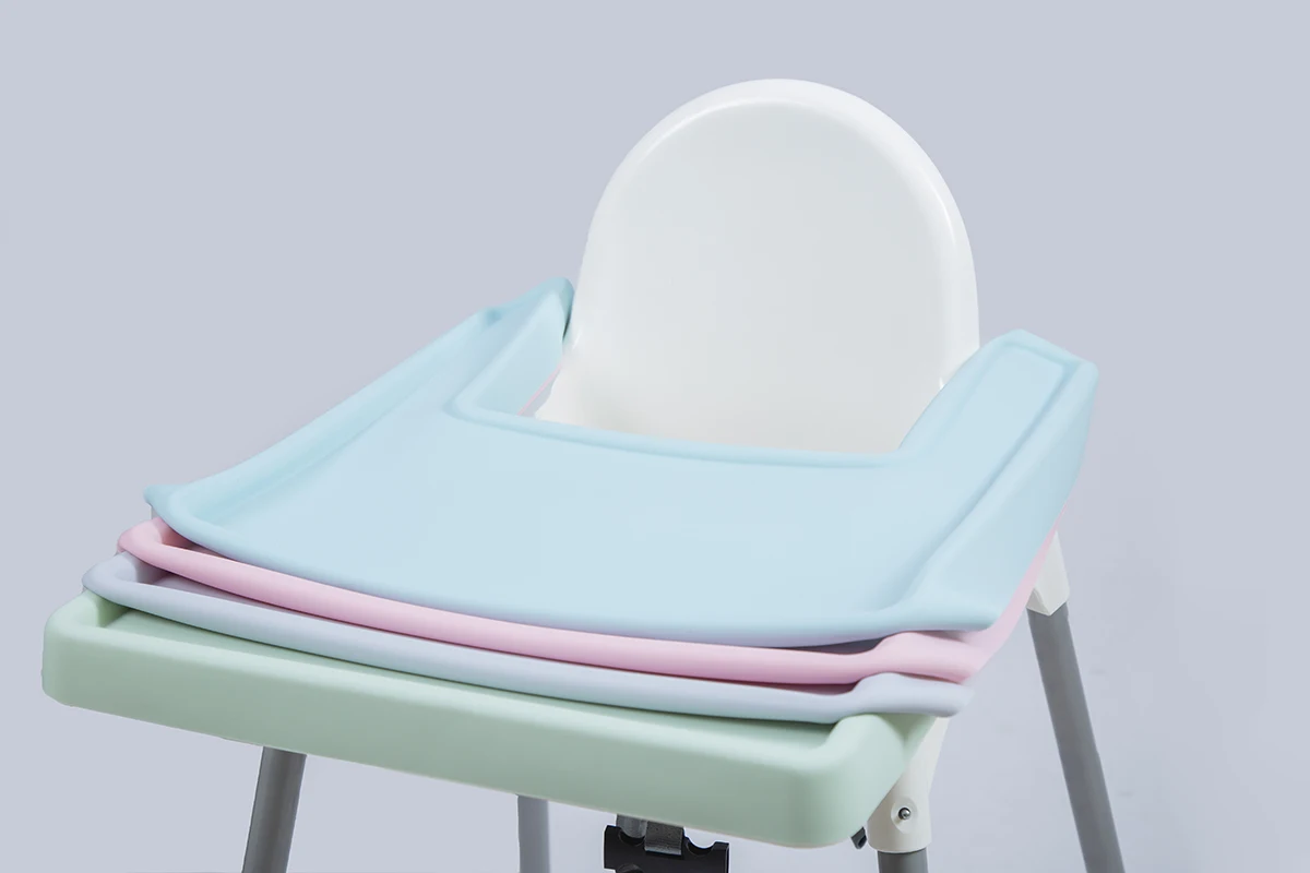 Еда Класс покрытие Силиконовая Подставка для столовых приборов детский стульчик