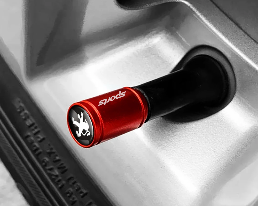 4 шт. Φ для Peugeot 307 peugeot 206 308 207 406 сплав автомобильных аксессуаров колпачки стержней