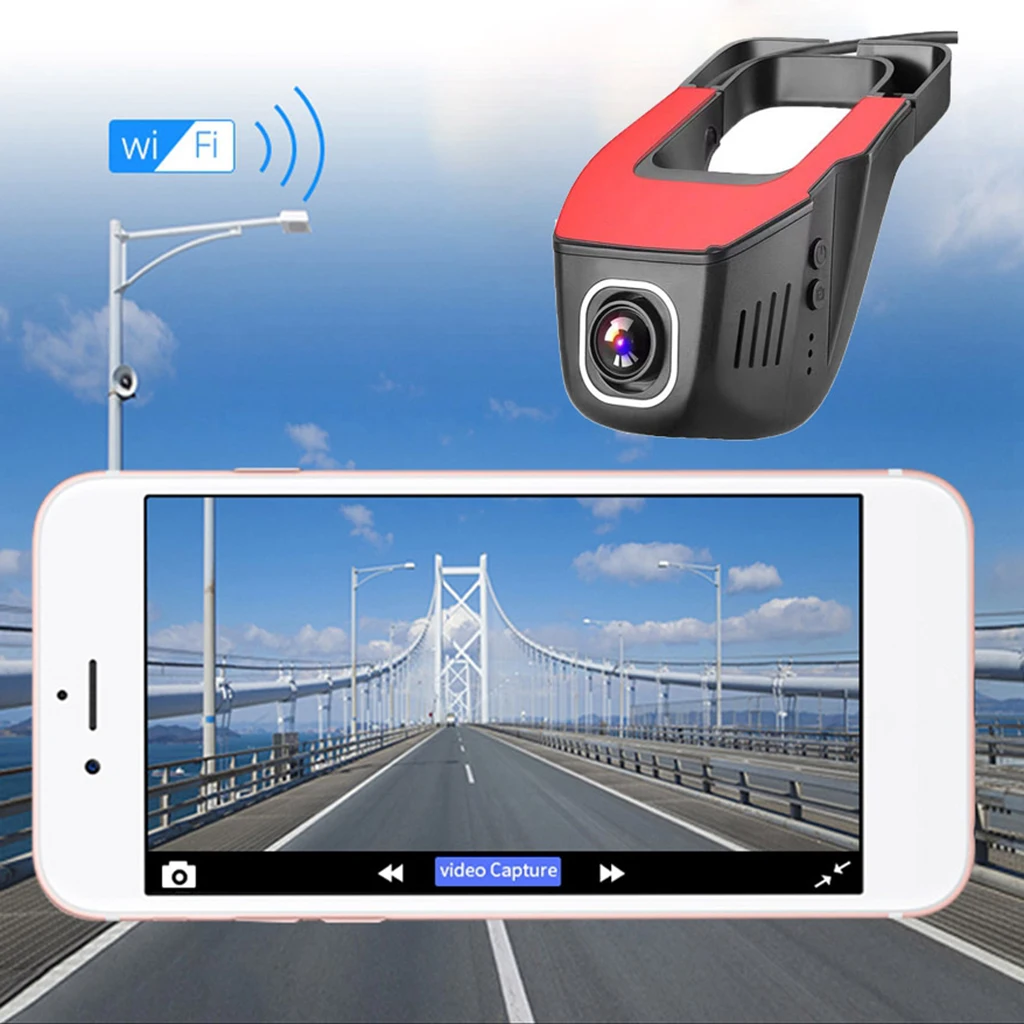 

Novatek 96658 WIFI Car DVR Dash Cam Full HD 1080P Night Vision Driving Recorder Video Recording Dash Camera