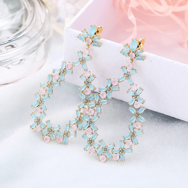 Очень женские серьги капельки 57 мм с пресной водой свадебные украшения для