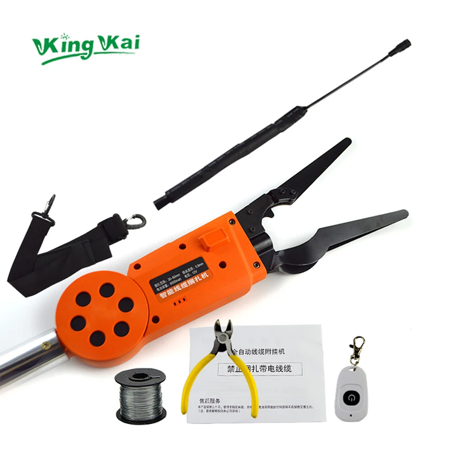 Автоматическая электрическая машина для подвязки проводов 12 В 6000 мАч|Аксессуары