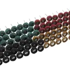 Насадка для шлифовальной головки Dremel, комплект из мини-кисти, абразивного круга, нейлонового волокна, 1 дюйм, 25 мм, 4080 шт.