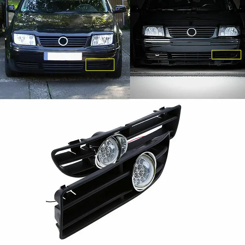 Передняя решетка автомобиля для VW Bora Jetta MK4 1999 2007 1 пара|Корпус| |