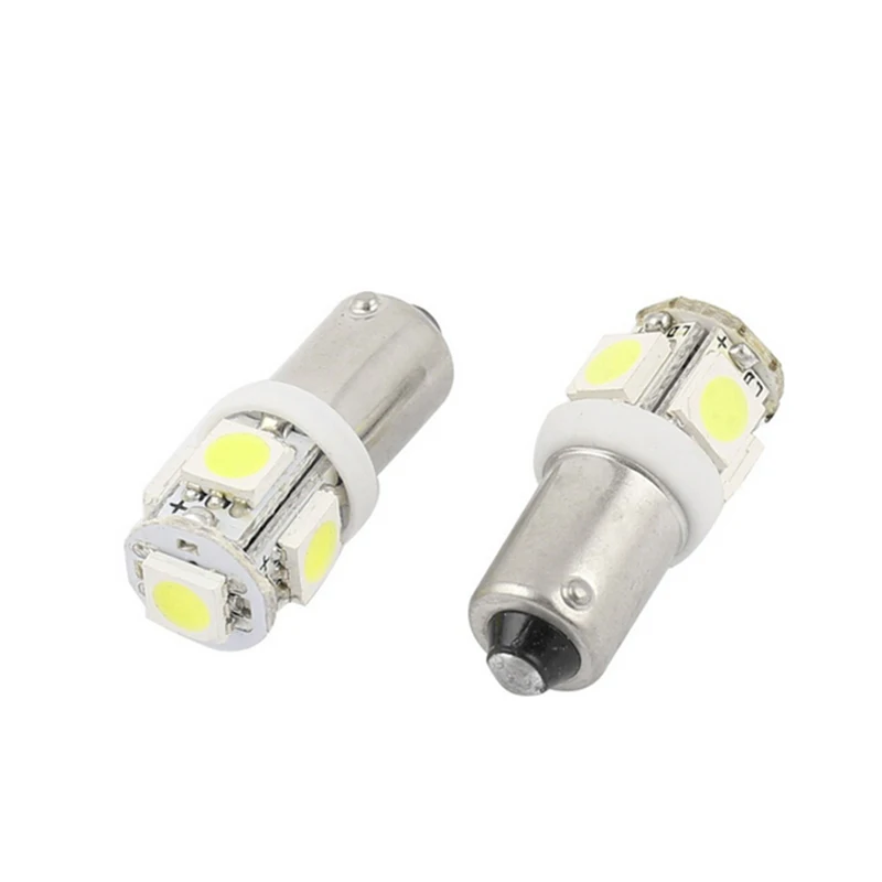 

2Pc Car Bulbs BA9S Led 12V Car LED Cars 5050 5 SMD LED Interior Bulbs Reading Light Car Light Sourse