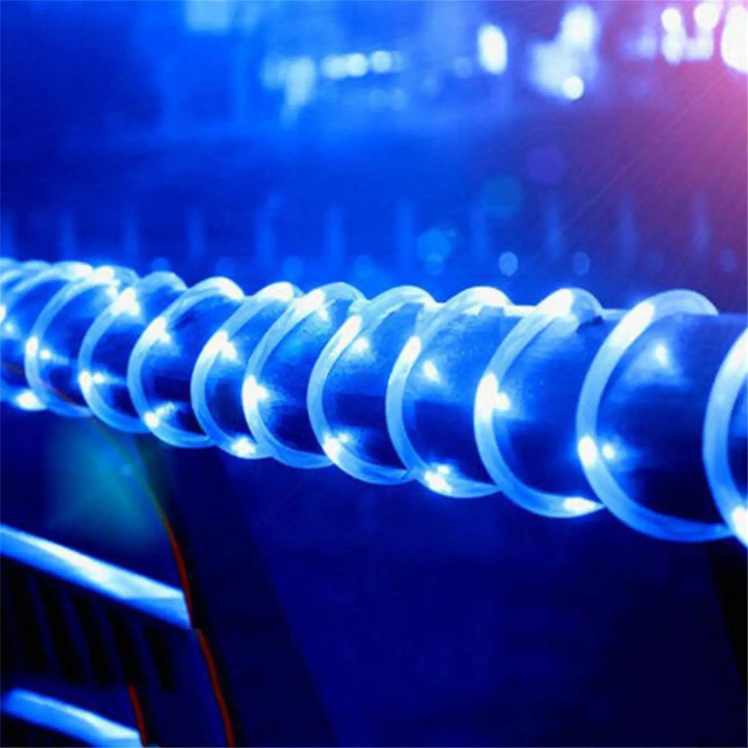 Гирлянда на солнечных батареях наружная Водонепроницаемая гирлянда веревка