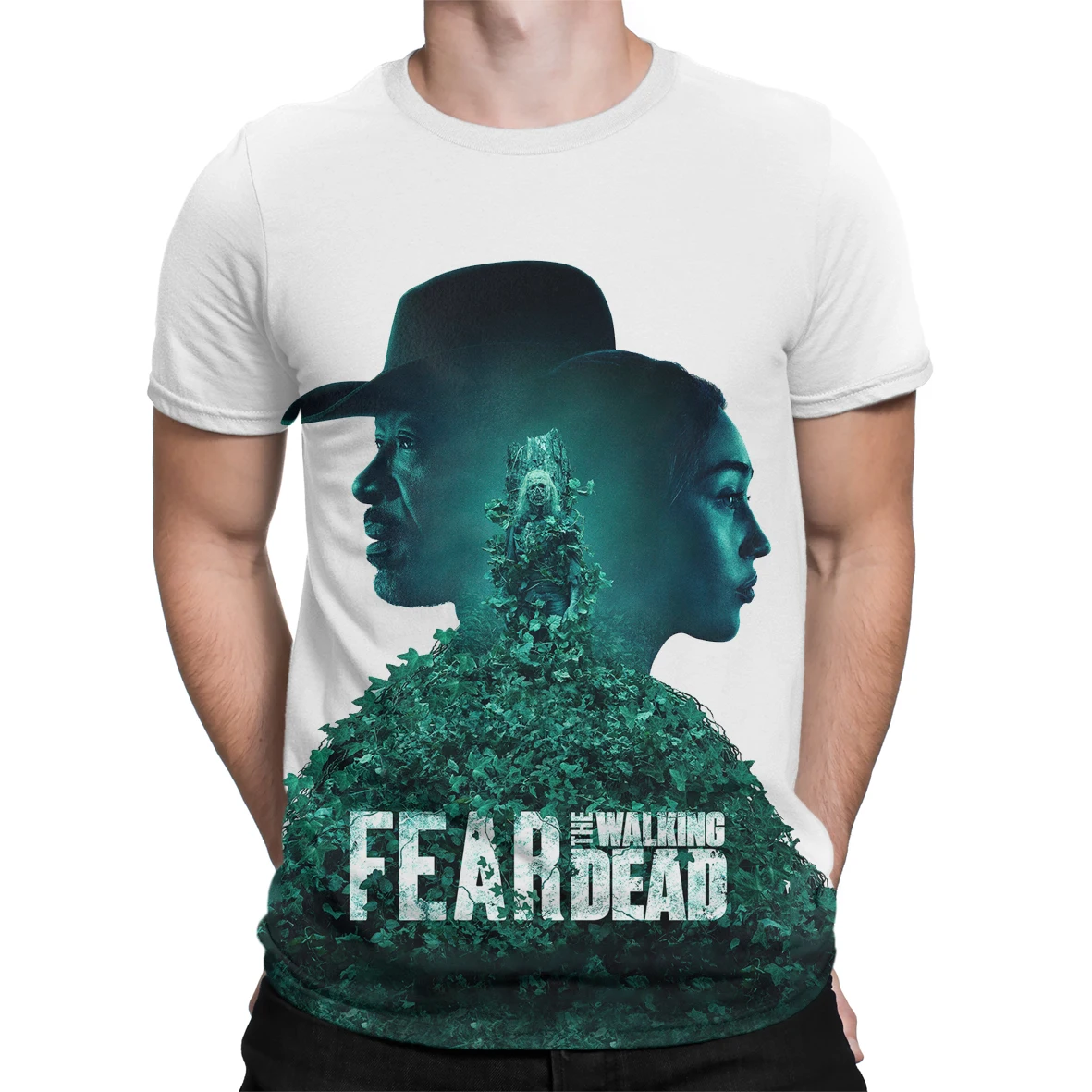 

Men's T-shirt Hot TV Show The Walking Dead Streetwear 3D Printing Oversized T-shirt Harajuku Tops Male Tees Men T-shirts