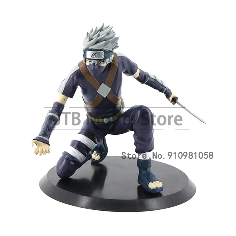 Наруто Аниме фигурки Модель тени для косплея героя Хатаке Какаси из аниме с Ножи