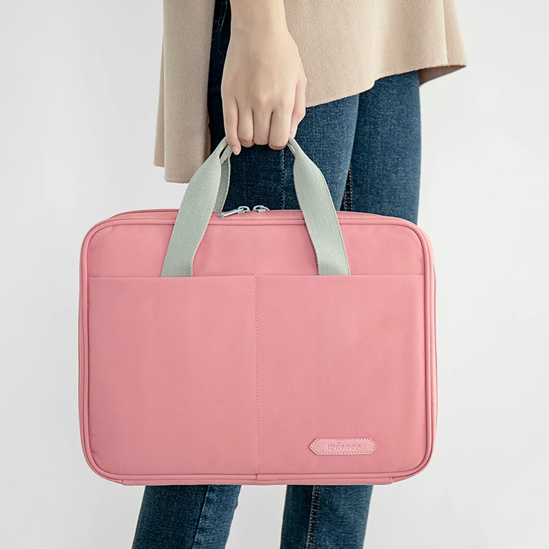 laptop bag for lenovo air 13 3 apple macbook xiaomi huawei matebook 14inch computer bag sleeve handbag document bag for office free global shipping