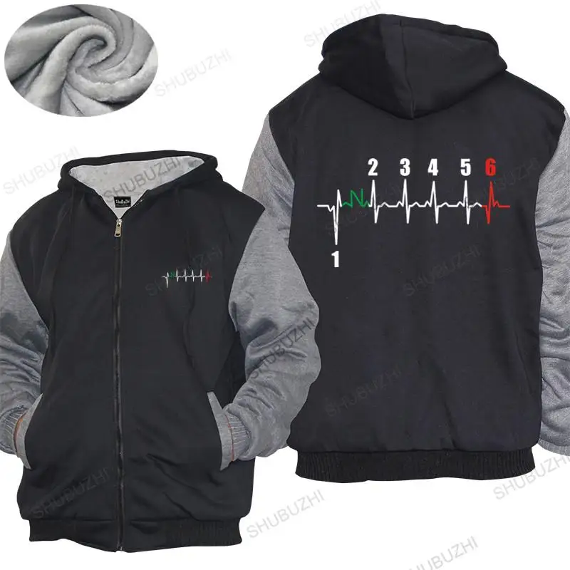 

Mens thick hoody Euro size TOPS Motorcycle Heartbeat Gear thick hoody Biker Lover Gift unisex hoodie women Fleece hoody