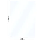 280*200 мм Photon mono x Fep пленка Wanhao Uv светильник Fep пленка лист для Dlp Sla Дубликатор D8 Photon Anycubic 8,9 дюймов ЖК-дисплей