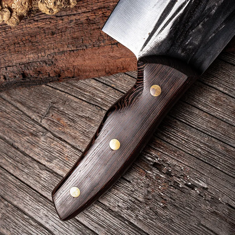 Традиционная ручная работа разделочный нож двойного назначения кухонный