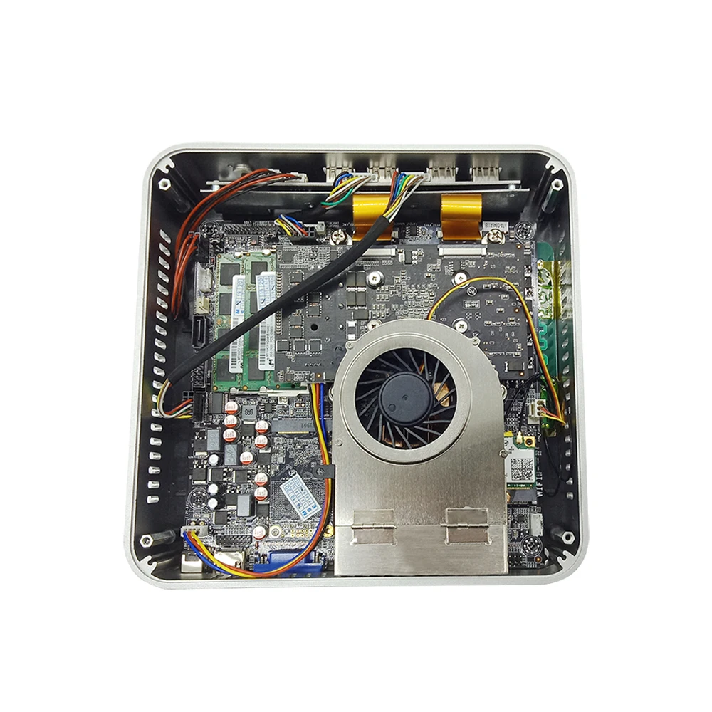 Kaufen Desktop-Computer Mini Pc Windows 10 7 Linux Intel Core I7 6700 I5 6500 I3 6100 VGA HDMI 8xUSB Micro Computer Minipc Nuc PC WIFI