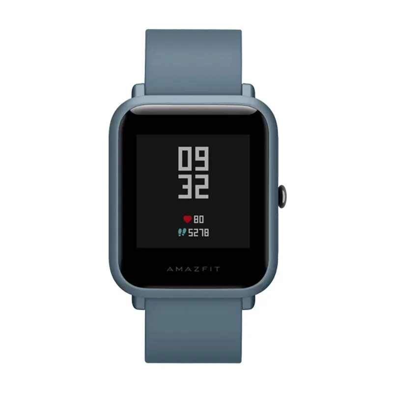 Blue Xiaomi Huami Amazfit Bip Lite умные часы глобальная версия легкие умные часы с 45 днями ожидания gps - Цвет: Blue