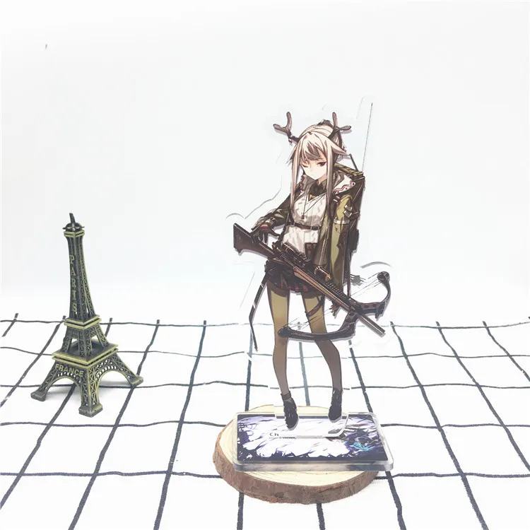 Игра Arknights брелок Amiya Angelina Hoshiguma Соловей осада Техаса Lappland милый забавный мультфильм акриловый брелок ювелирные изделия - Цвет: 17