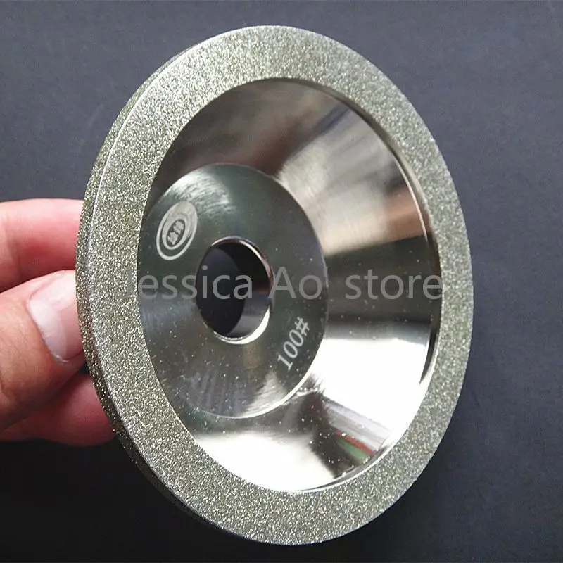 Диск шлифовальный алмазный плоской формы зернистость 100x20 мм 100-600