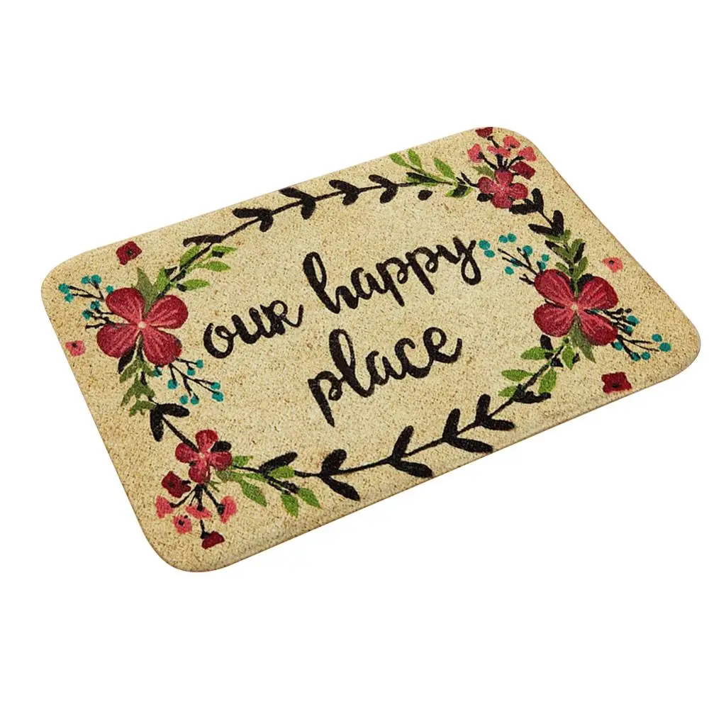 С рисунком в виде букв 40x60 см Коврик фланелевый коврик с маленький для Спальня