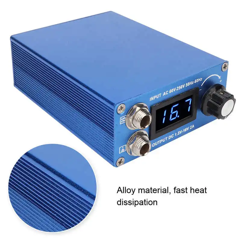 

Tattoo Power 60-250V Tattoo Machine Power Supply for Indoor Outdoor