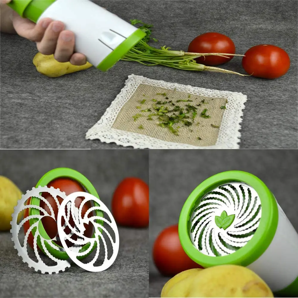 Травяная мельница ручной для специй Ванильная травяная измельчители петрушки