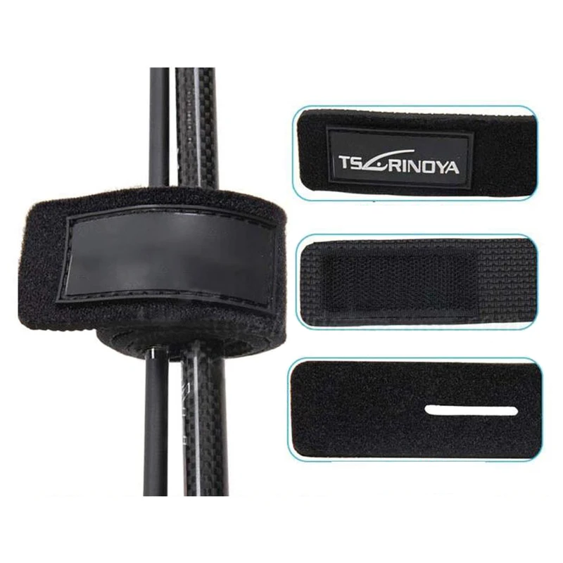 Многоцветный многоразовый держатель для удочки TK ремни подтяжки застежки крючки