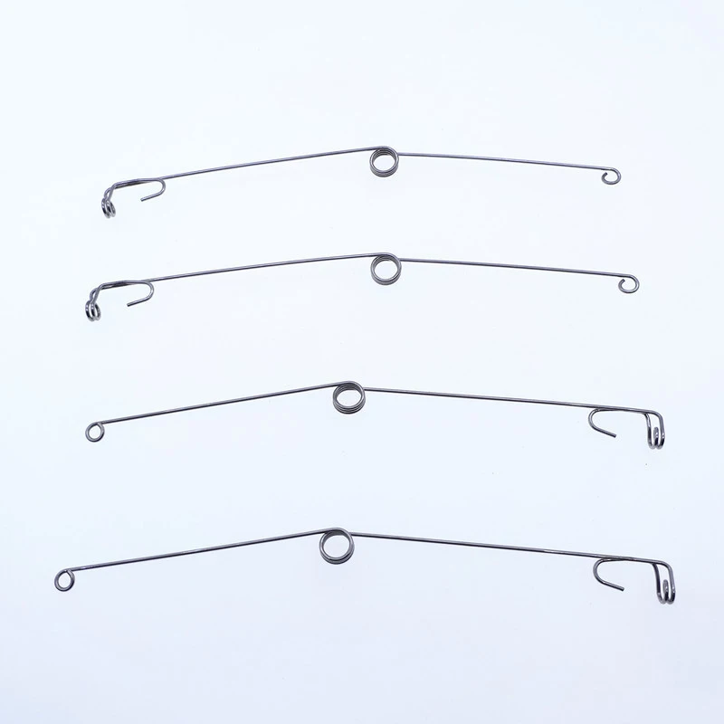 5pcs Camping Automatic Fishing Device Spring Ejection Hook Stainless Steel Universal Fish Tackle Tool Artifact | Спорт и развлечения