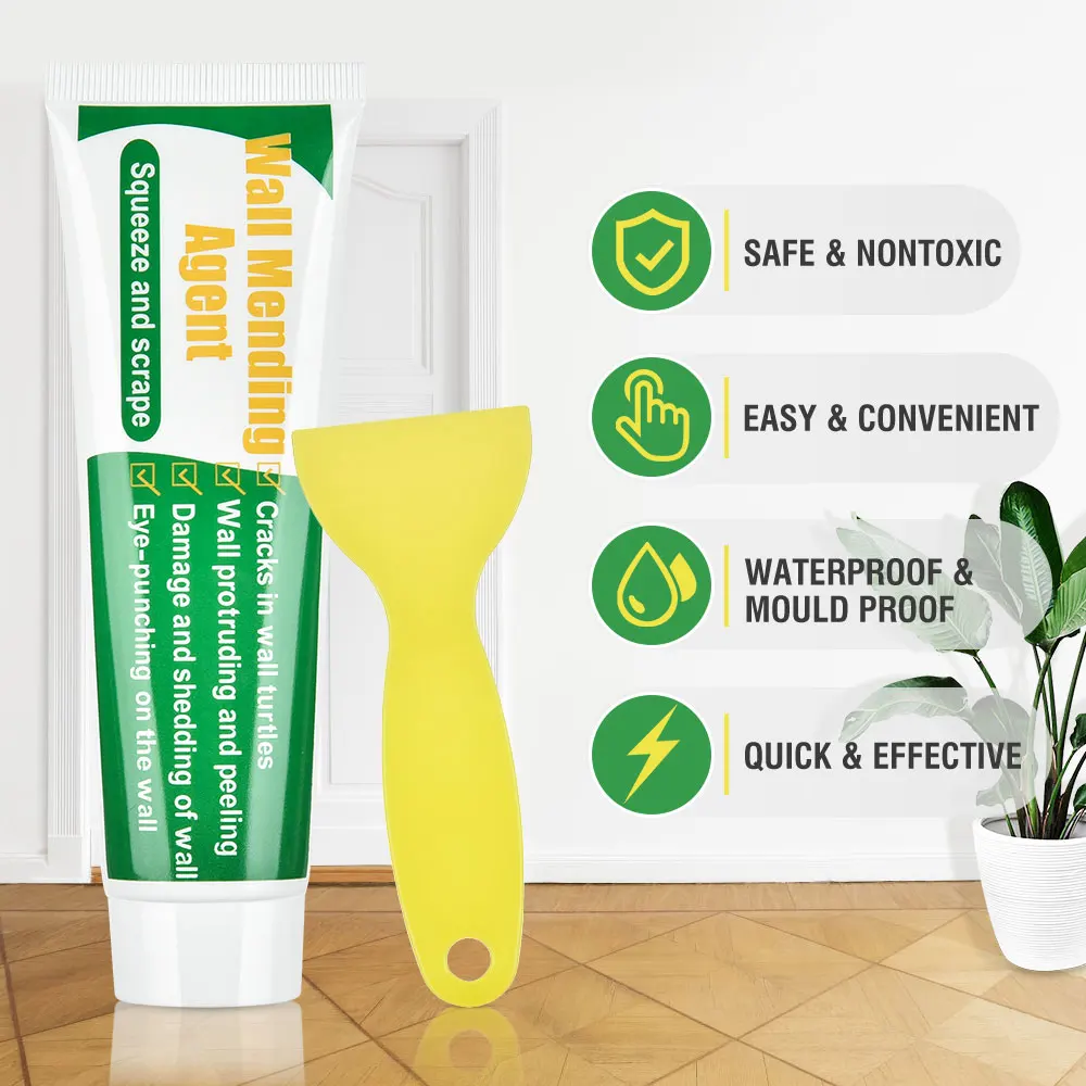 Средство для ремонта стен 100 г/250 г восстанавливающий крем со скребковой краской