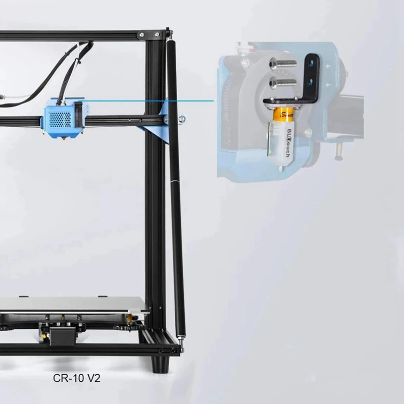 for Creality CR-10V2 BL Contact Auto Bed Leveling Sensor Kits & Ender-3 3S 3Pro V2 Supporting Pull Rod Kit | Компьютеры и офис