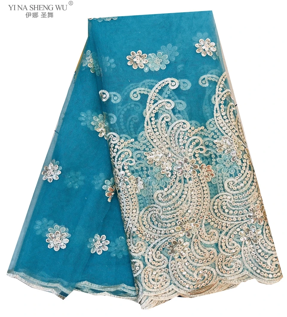 Новейшая кружевная африканская вышивка ткань высокого качества швейцарская