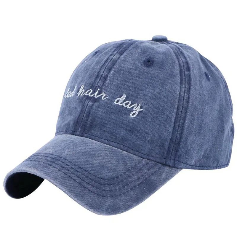 LA новая Кепка на день плохих волос вымытая бейсболка женская мужская шапка кепка