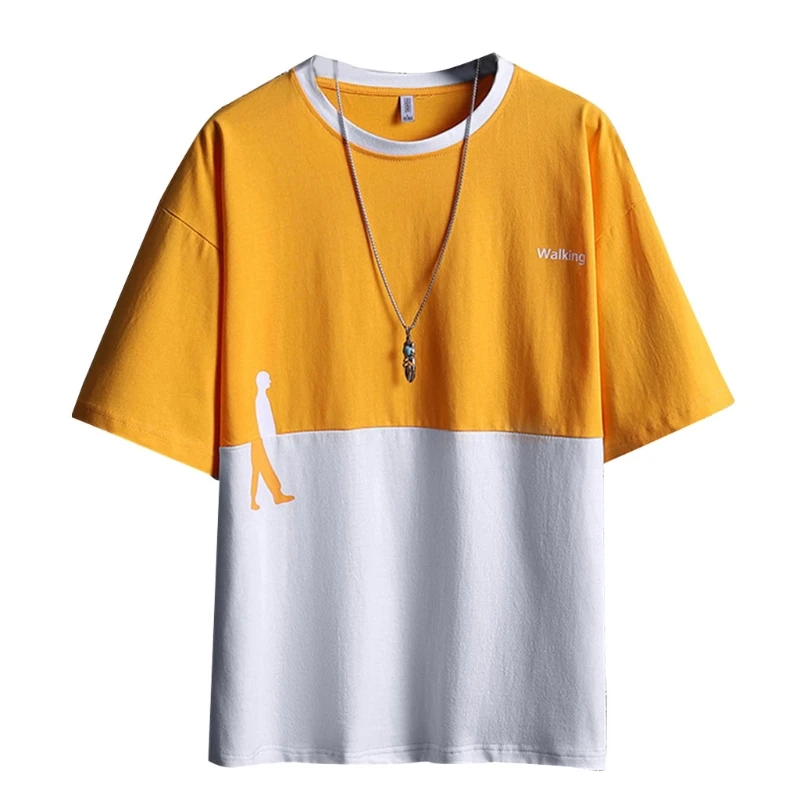 MXMA мужские летние футболки с короткими рукавами футболка вырезом лодочкой Цвет