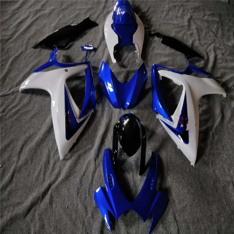 

GSXR600 GSXR750 06 07 ABS Fairing for Suzuki GSX R 600 GSXR 750 K6 2006 2007 Motorcycle blue -white