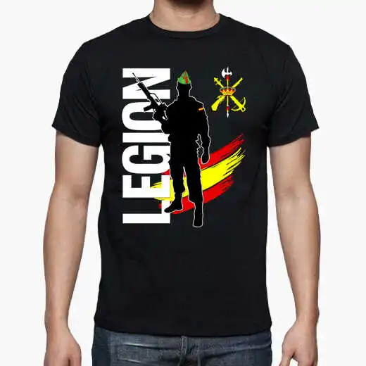 

New Legion Espanola Spanish Foreign Legion T-shirt. Summer Short Sleeve O-neck Mens t Shirt