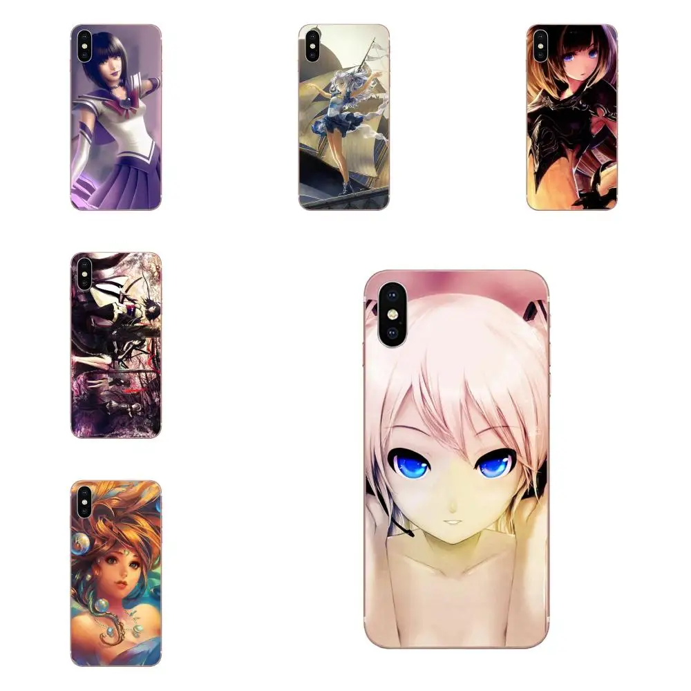 Цифровой и девочек с рисунком в стиле аниме Арт мягкий нестандартной конструкции