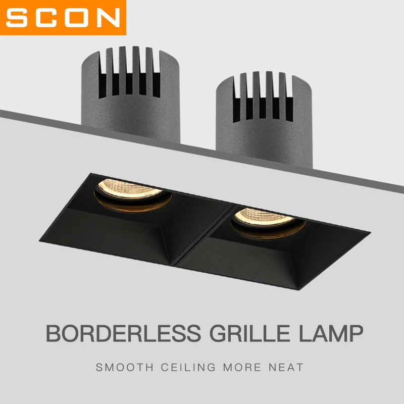 Гибкий светодиодный прожектор SCON с антибликовым покрытием легко