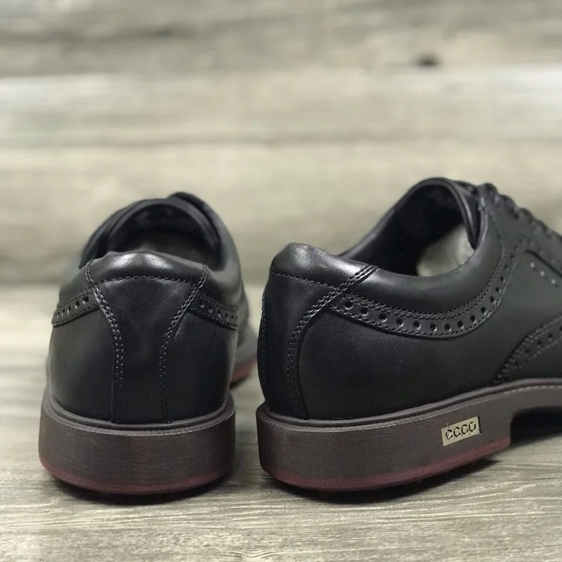 Quality Golf Shoes Men Genuine Leather Footwears Outdoor Anti Slip Walking Sneakers Size 39-45 Jogging | Спорт и развлечения