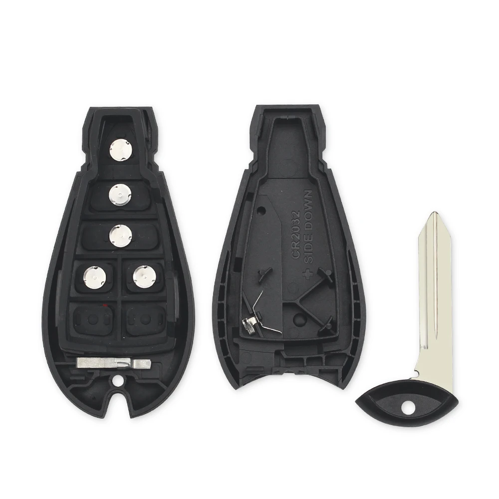 KEYYOU 5 кнопочный дистанционный Чехол для автомобильного ключа DODGE Chrysler Jeep Dodge Grand