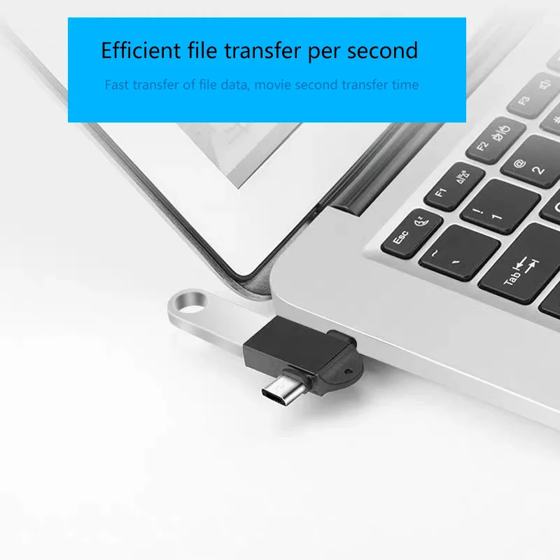 Адаптер 2 в 1 Type C Micro USB OTG для Android Huawei преобразователи передачи планшетов жестких
