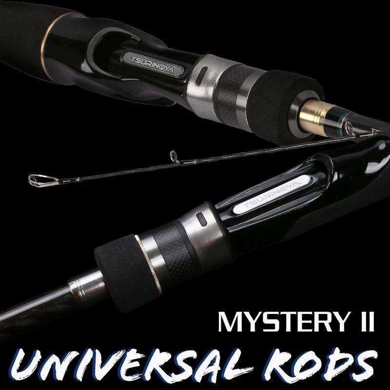 TSURINOYA MYSTERY II Приманка Удочка 1,98 м 2,1 м 2,16 м 2,28 м 2 разделами, Спиннинг стержень мл/М МОЩНОСТЬ Canne A Peche карбоновая удочка