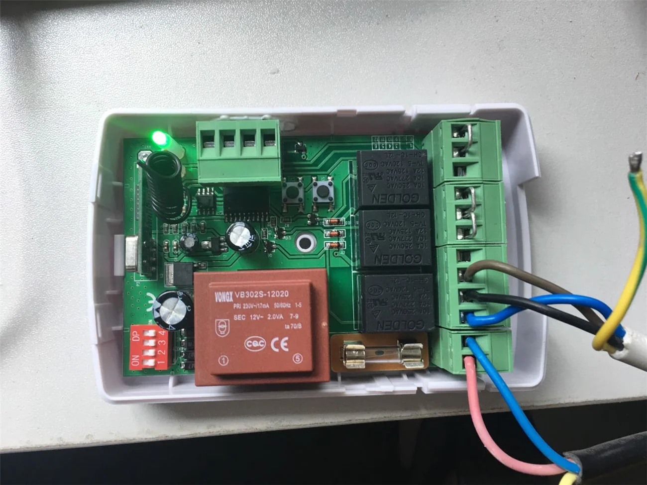 

220V Tubular Motor Rolling Shutter Controller For Automation Home